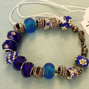 NWT Handmade Swarovski Bracelet 7.25"